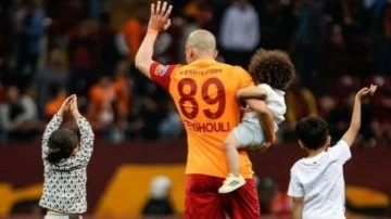 Feghouli Galatasaray'a veda etti