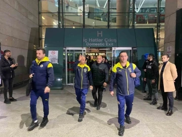 Fenerbahçe kafilesi Ankara’ya geldi
