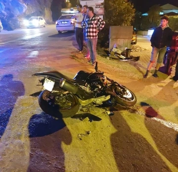 Fethiye’de motosiklet kazası: 1 ölü
