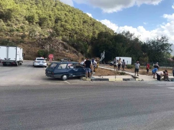 Fethiye’de trafik kazası: 2 yaralı
