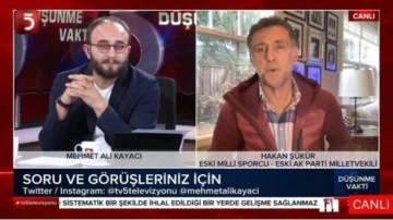 FETÖ firarisi Hakan Şükür'ü canlı yayına çıkarmışlardı: TV 5 ile ilgili harekete geçildi!