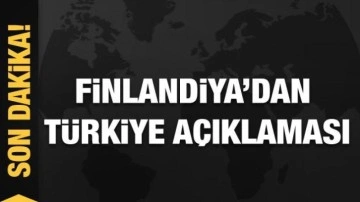 Finlandiya'dan Türkiye açıklaması