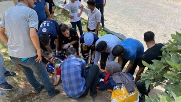 Fotoğraf için tarihi surlara çıkan vatandaş metrelerce yükseklikten düştü
