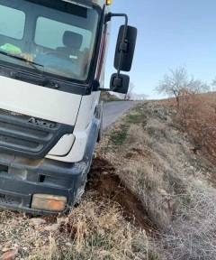 Freni boşalan mikser son anda durdu