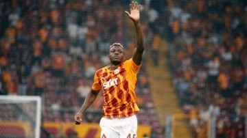 Galatasaray’da Victor Osimhen ilk maçına çıktı