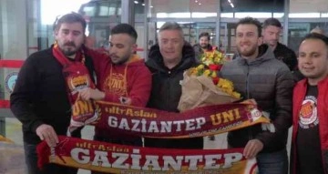 Galatasaray kafilesi Gaziantep'te