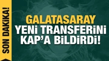 Galatasaray, Leo Dubois'i KAP'a bildirdi