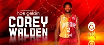 Galatasaray Nef, oyun kurucu Corey Walden’ı 1+1 yıllığına kadrosuna kattı