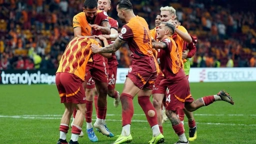 Galatasaray Süper Lig'de yenilgiyi unuttu