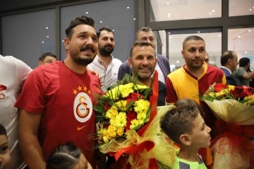 Galatasaray takımı Gaziantep’te

