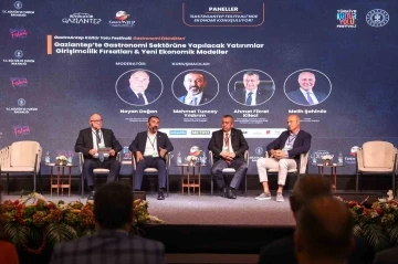 Gastroantep festivali kapsamında ilk panel düzenlendi
