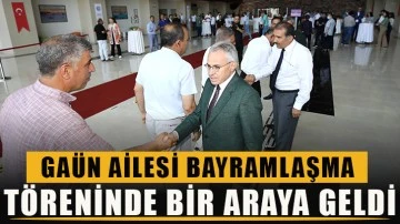 GAÜN ailesi bayramlaşma töreninde bir araya geldi