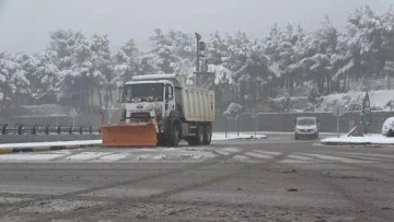 Gaziantep beyaza büründü, kartpostallık görüntüler ortaya çıktı