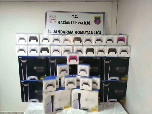 Gaziantep’te 1 milyon TL değerinde kaçak elektronik eşya ele geçirildi