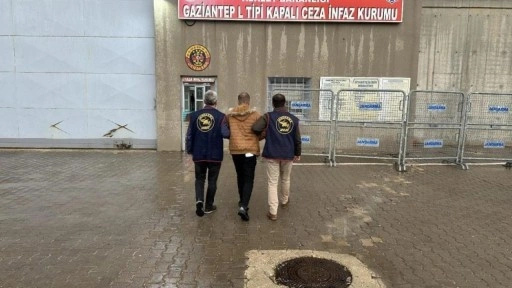 Gaziantep'te 12 yıl kesinleşmiş hapis cezası bulunan firari şahıs yakalandı