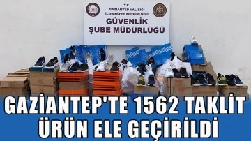 Gaziantep'te 1562 taklit ürün ele geçirildi