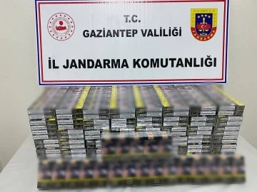 Gaziantep’te 330 bin TL’lik kaçak sigara operasyonu
