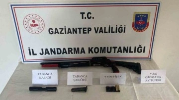 Gaziantep’te 35 adet ruhsatsız silah ele geçirildi