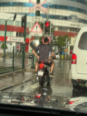 Gaziantep’te Ağustos ayında böyle yağmur görülmedi.