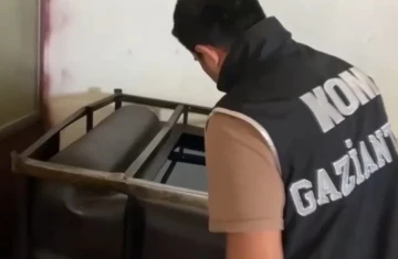 Gaziantep’te bin 500 litre kaçak akaryakıt ele geçirildi
