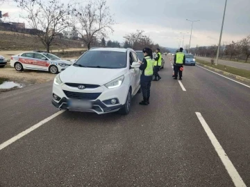 Gaziantep’te çakar lamba kullanan araçlara denetim
