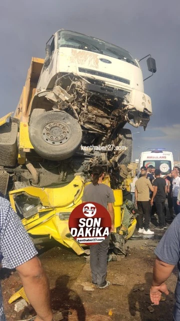 Gaziantep’te feci kaza.. 1 ölü 2 yaralı  