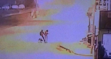 Gaziantep’te iş yerine kalaşnikoflu saldırı kamerada
