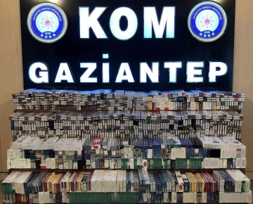 Gaziantep’te kaçak sigara operasyonu: 7 gözaltı
