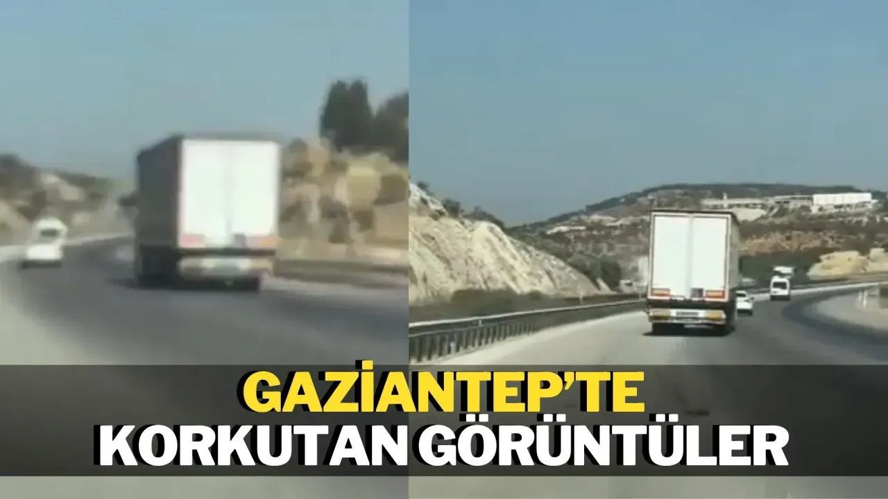 Gaziantep'te korku dolu anlar!