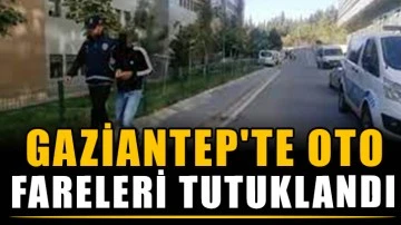 Gaziantep'te Oto fareleri tutuklandı