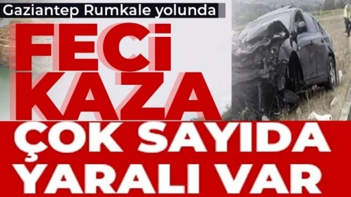 Gaziantep’te Tarihi Rumkale Yolunda Feci Kaza: 6 Yaralı