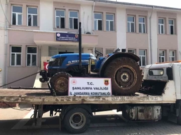 Gaziantep’ten çalınan traktör Şanlıurfa’da bulundu
