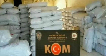 Gaziantep’te 15 ton kaçak çay ele geçirildi