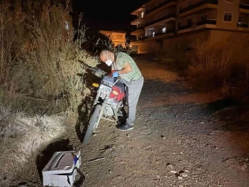 Gazipaşa’da çalınan motosiklet polis ekiplerince bulundu
