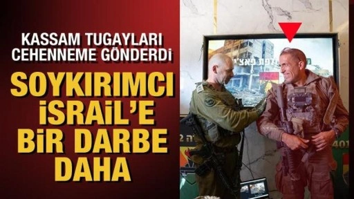 Gazze'de üst rütbeli işgalci İsrail komutanı öldürüldü