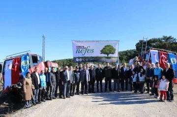 Geleceğe Nefes için Kızılcahamam’da 2000 fidan toprakla buluştu
