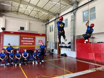 Geleceğin &quot;ateş savaşçıları&quot; Sakarya’da yetişiyor
