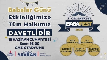 Geleneksel  ’2. babafest’ 18 Haziran Cumartesi günü yapılacak
