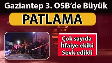 Gaziantep 3. OSB’deki Kızılırmak Geri dönüşüm fabrikasındaki yangın 45 Araç, 80 personelle 7 saat sonra kontrol altına alındı