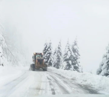 Giresun’da 45 köy yolu kar nedeniyle ulaşıma kapandı
