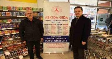 Giresun’da “Askıda Gıda” kampanyasında 217 bin lira toplandı