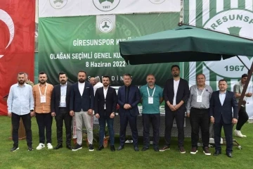 Giresunspor yönetiminde görev dağılımı yapıldı
