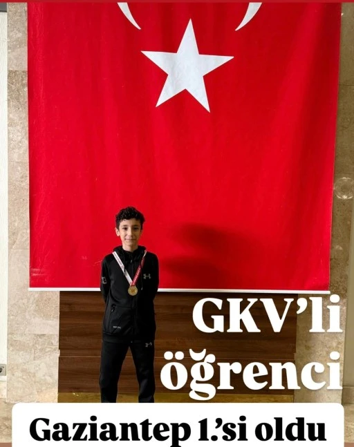 GKV’li Mehmet Akif Şahin, Satrançta Gaziantep Şampiyonu Oldu!