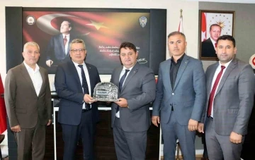 GMİS Yönetim Kurulu’ndan Emniyet Müdürü Sinan Ergen’e ziyaret
