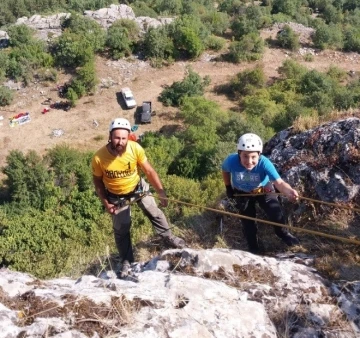 Göbel dağcıların gözde mekanı oldu
