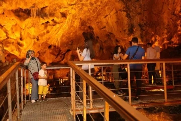 Gölbaşında Tulumtaş Mağarası vatandaşların ziyaretine açıldı
