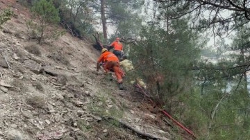 Gönüllüler işlerini bırakıp alevlere koştu