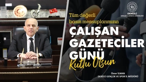 GSB Müdürü İlman; “Gazetecilerin verdiği mücadele her türlü takdirin üzerindedir”
