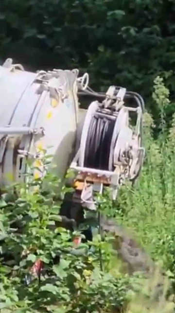 Güce Belediyesi’nden “Foseptik değil yağmur suyu” açıklaması
