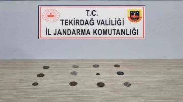 Gümüş ve bakır sikkeler ele geçirildi
